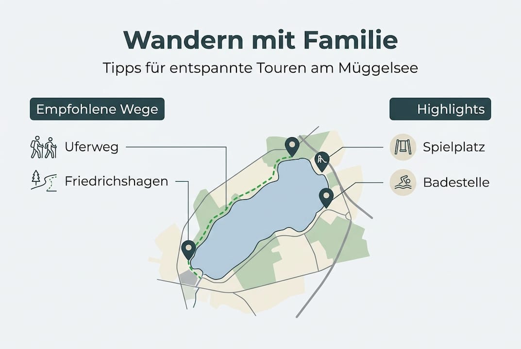 Übersicht: Die schönsten Spazierwege rund um den Müggelsee für Familien mit Kindern