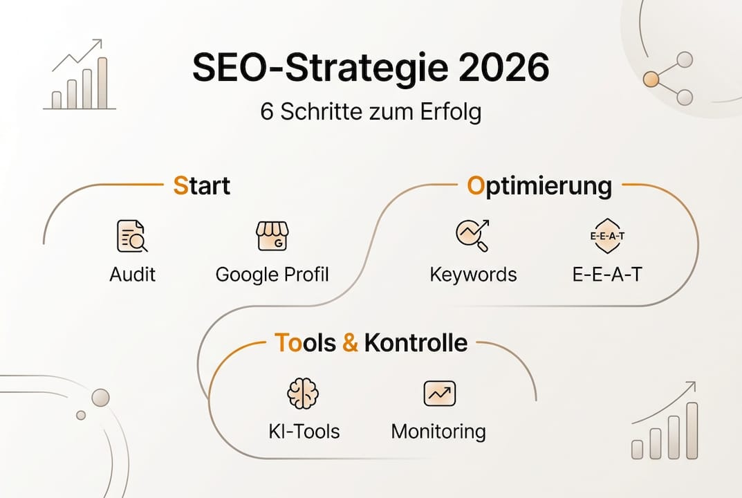 Infografik: Sechs praktische SEO-Tipps für kleine Unternehmen