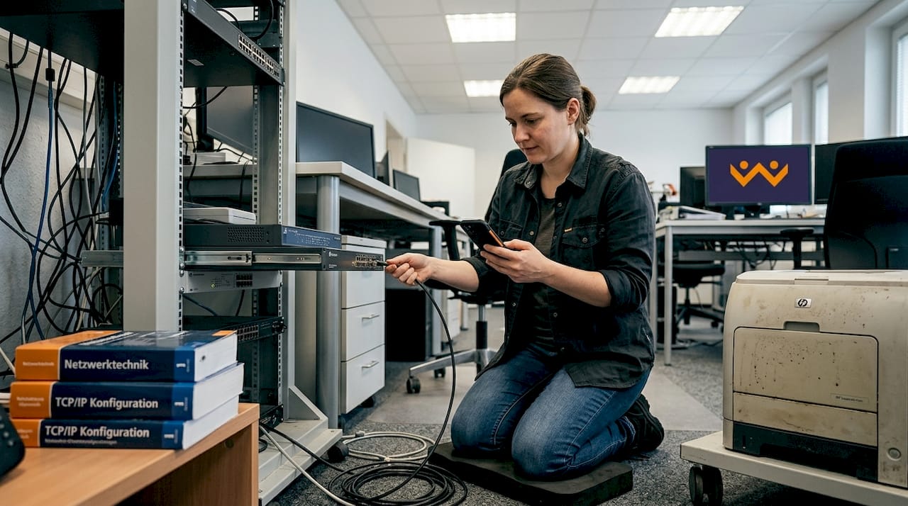 Ein IT-Experte überprüft die technische Suchmaschinenoptimierung einer Website.