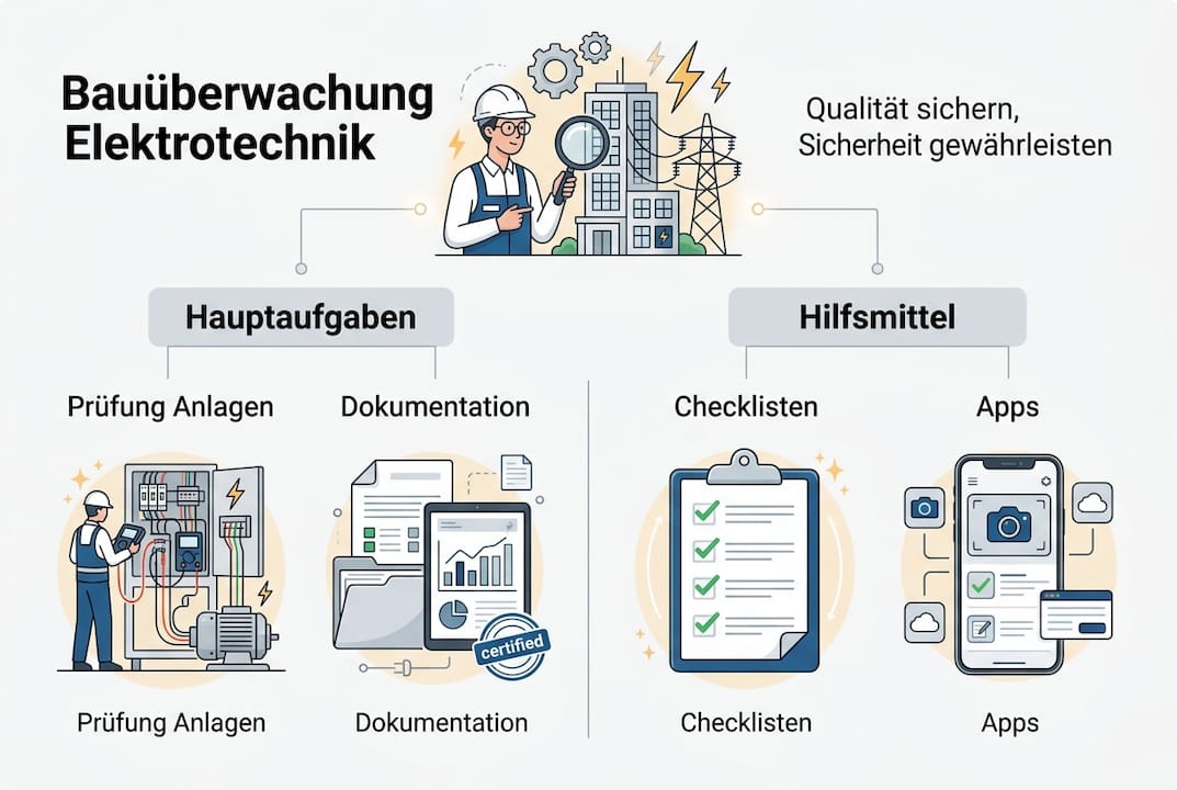 Übersicht: Aufgaben und hilfreiche Tools für die Bauüberwachung
