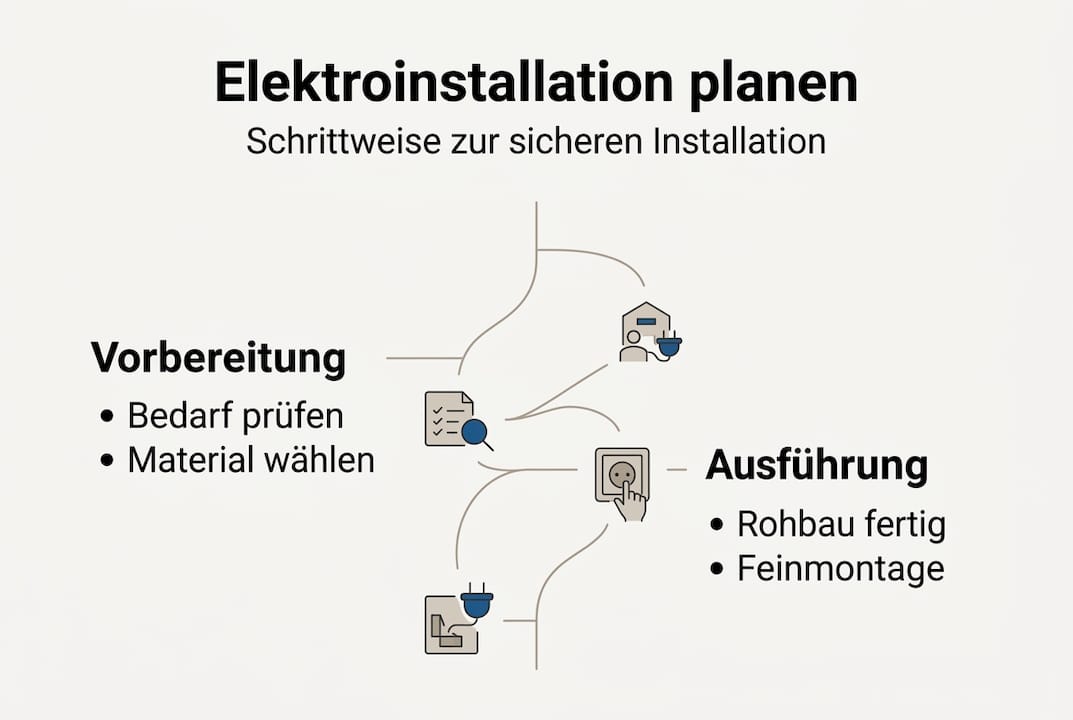 Schritt-für-Schritt-Anleitung: So gelingt die Elektroinstallation