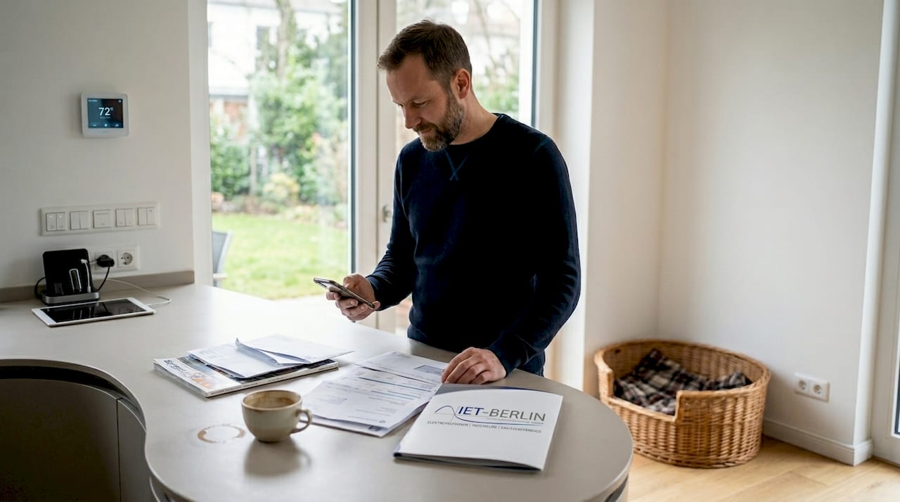 Gebäudetechnik wird von den Nutzern ganz bequem im Alltag gesteuert.