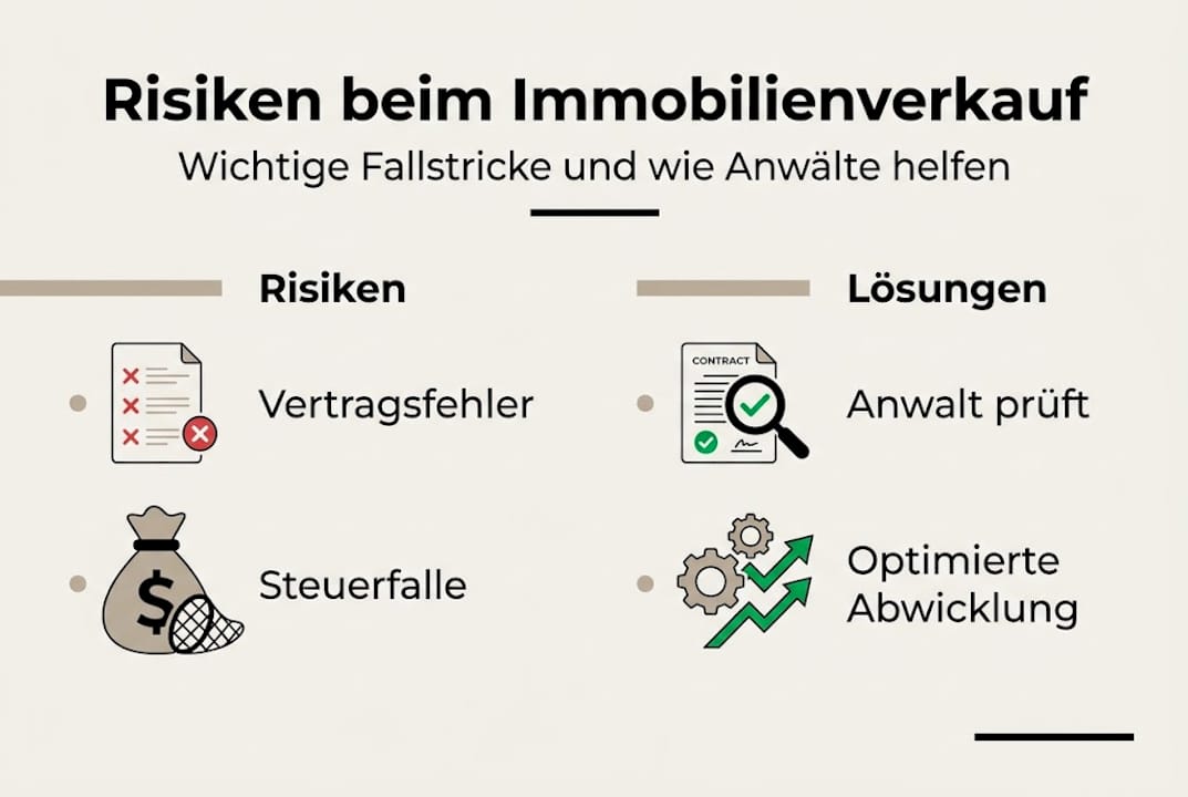Übersicht: Typische Fallstricke beim Immobilienverkauf und wie Sie diese vermeiden können