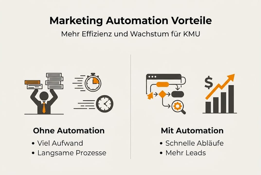 Infografik: So profitieren kleine und mittlere Unternehmen von Marketing-Automatisierung