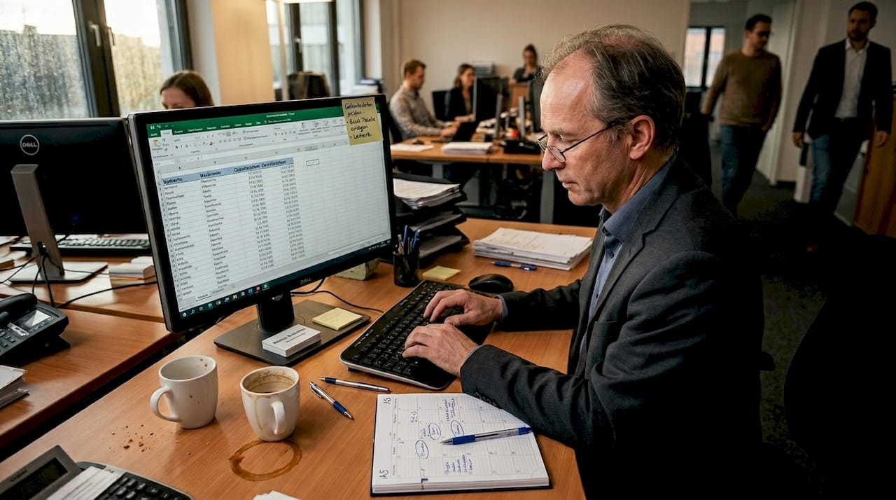 Erfassung des Einsatzes von Zeitarbeitskräften durch den Sachbearbeiter