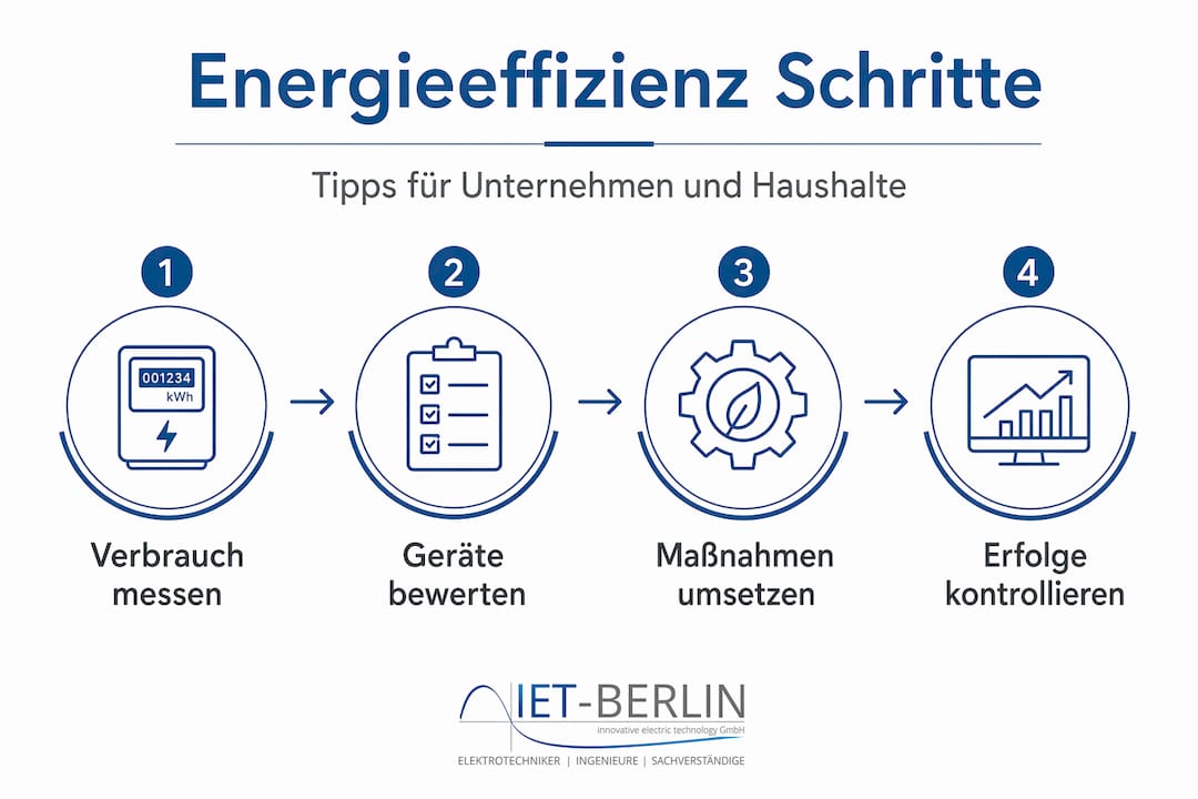 Schritt-für-Schritt-Anleitung: So steigern Sie Ihre Energieeffizienz