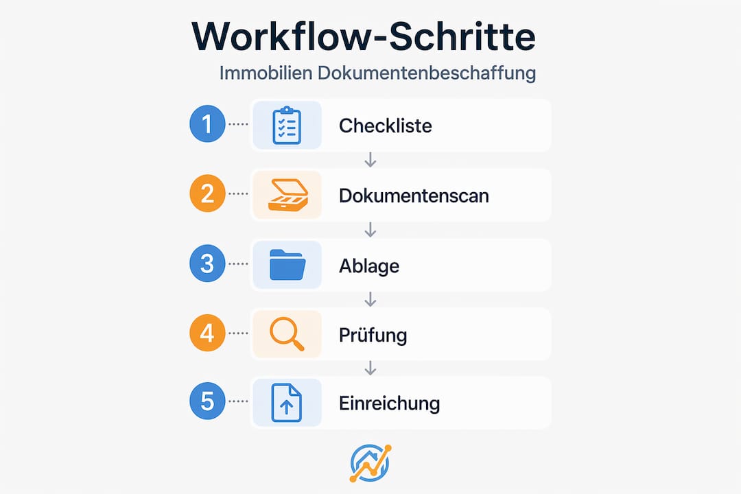 So gestalten Sie einen effizienten Dokumentenworkflow in der Immobilienbranche – Schritt für Schritt erklärt