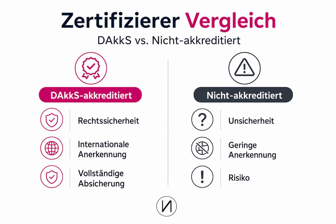 Wofür die TÜV-Zertifizierung im Beauty-Bereich steht 3 Übersicht: Die wichtigsten TÜV-Zertifizierer im Vergleich – anschaulich dargestellt in einer Infografik
