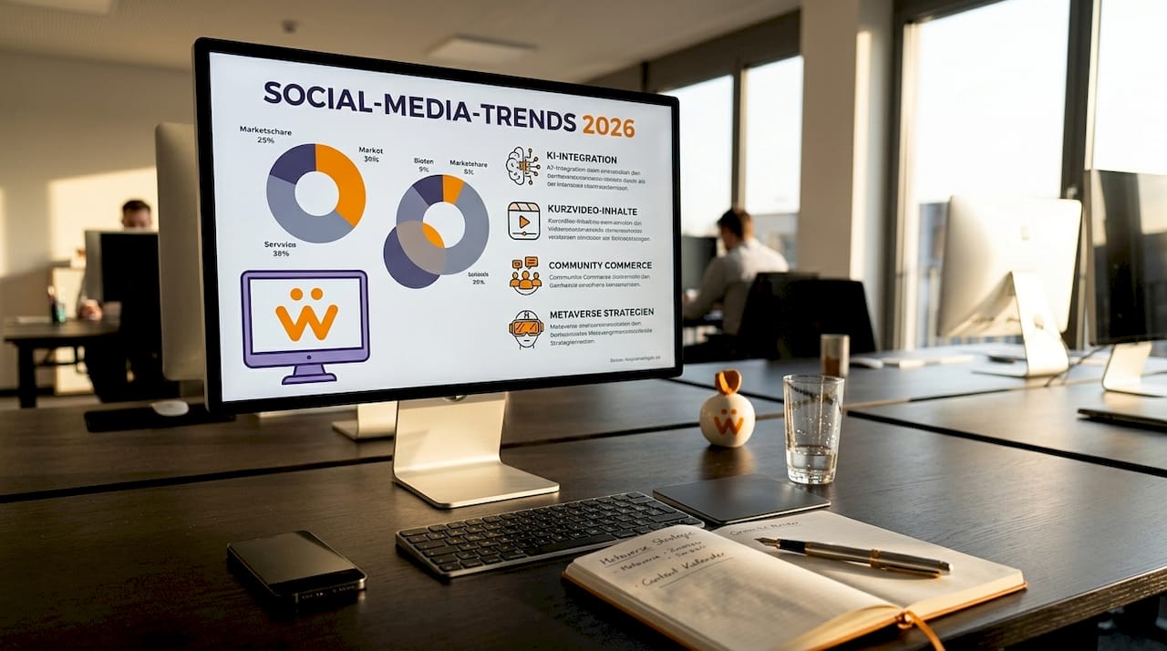 Übersicht: Die wichtigsten Social-Media-Trends am Desktop auf einen Blick