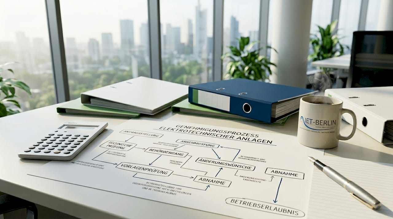 Arbeitsbereich mit übersichtlichem Ablaufdiagramm für Genehmigungen