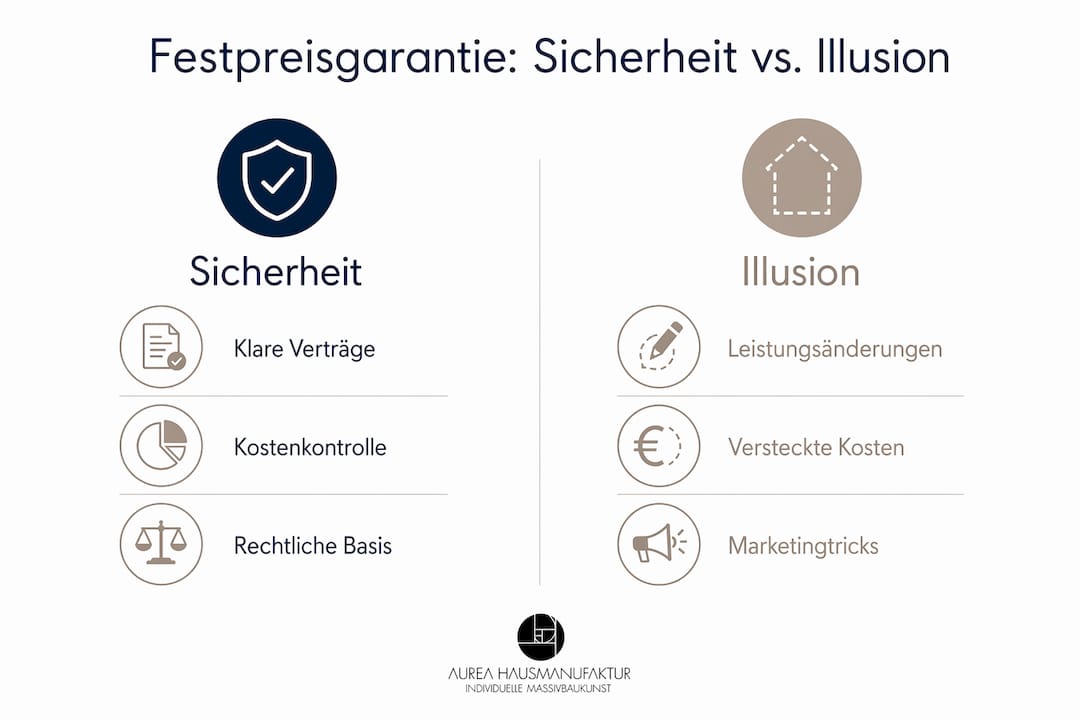 Infografik: Was gibt wirklich Sicherheit bei Festpreisangeboten – und was ist nur Schein?
