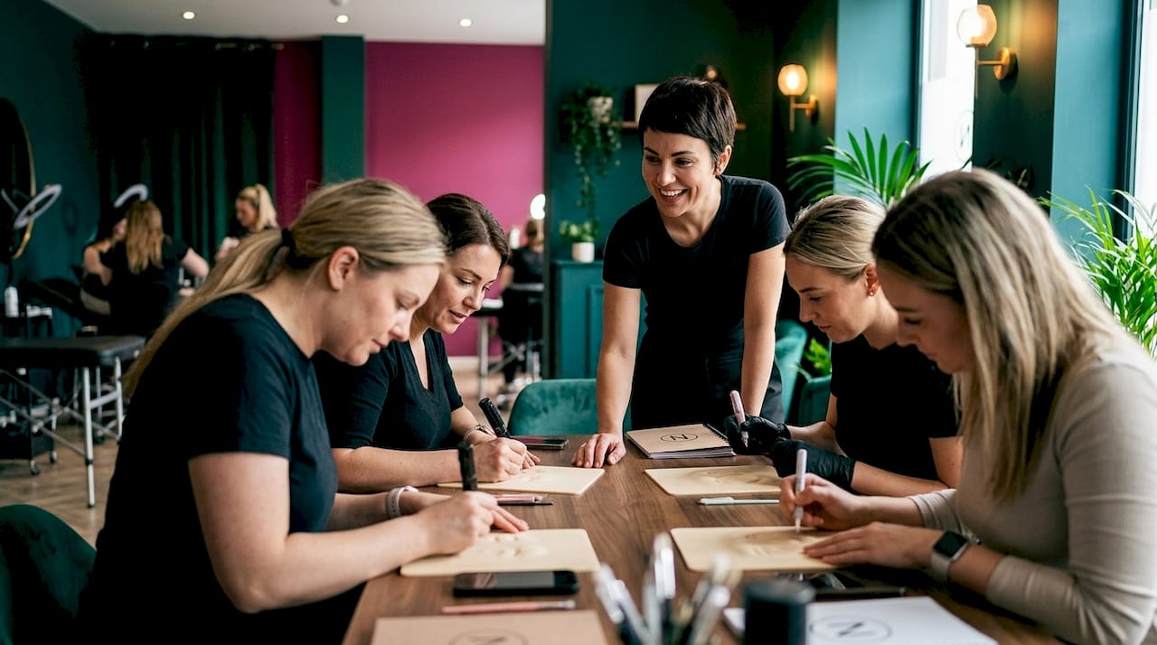 Intensives Beauty-Training in kleiner Runde