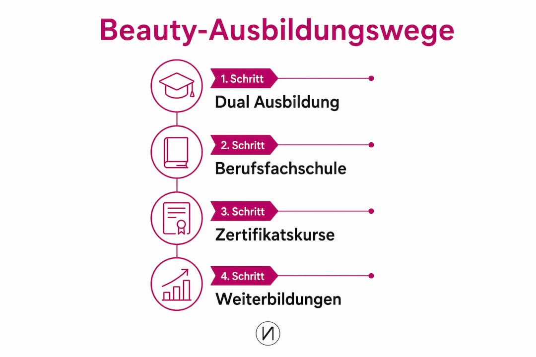 Übersicht: So läuft die Beauty-Ausbildung in Deutschland ab – Schritt für Schritt erklärt