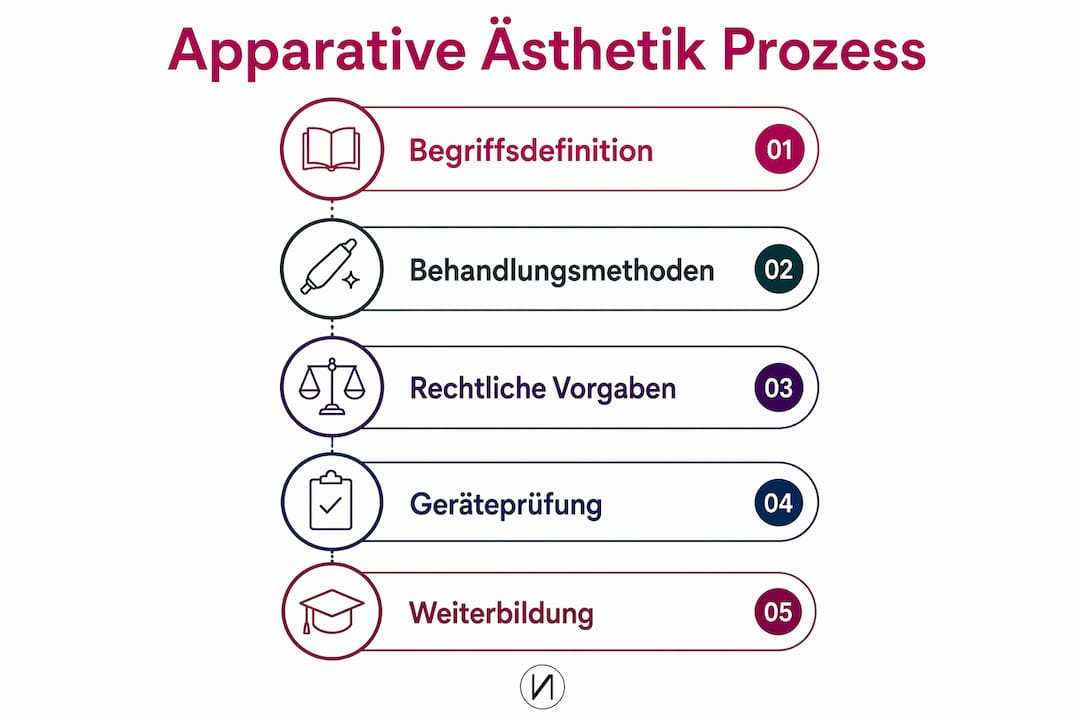 Fachbegriffe zur apparativen Ästhetik 2 Übersichtsgrafik zu Methoden und Fachbegriffen aus der apparativen Kosmetik