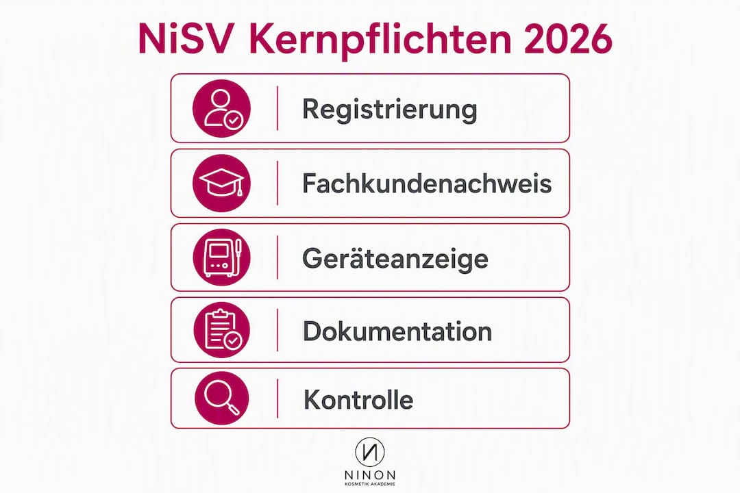 Übersichtsgrafik: Die wichtigsten NiSV-Pflichten ab 2026 auf einen Blick
