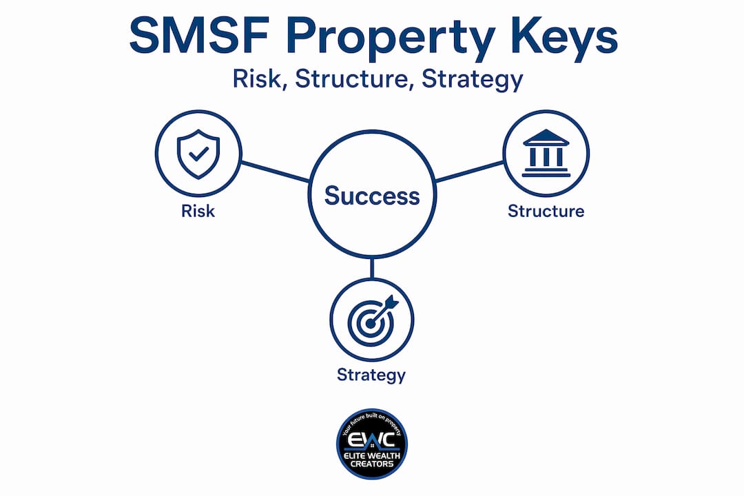 Hierarchy infographic SMSF property keys