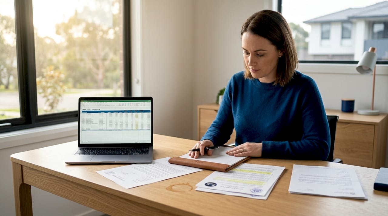 SMSF trustee reviews LRBA asset documents
