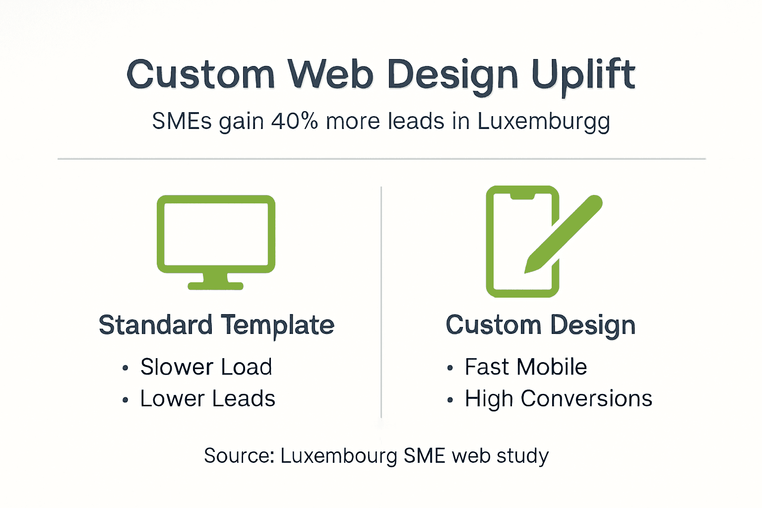 Infographic shows custom design lead growth