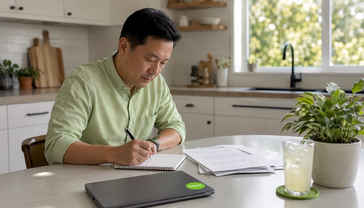 Buyer persona research in home office