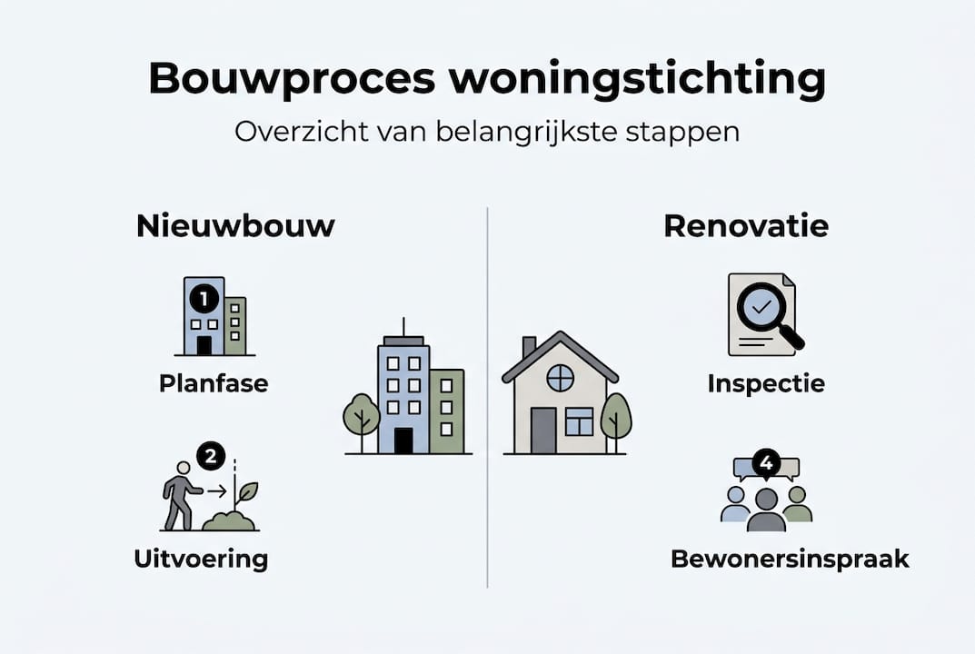 Overzicht van het bouwproces: van nieuwbouw tot renovatie in één oogopslag