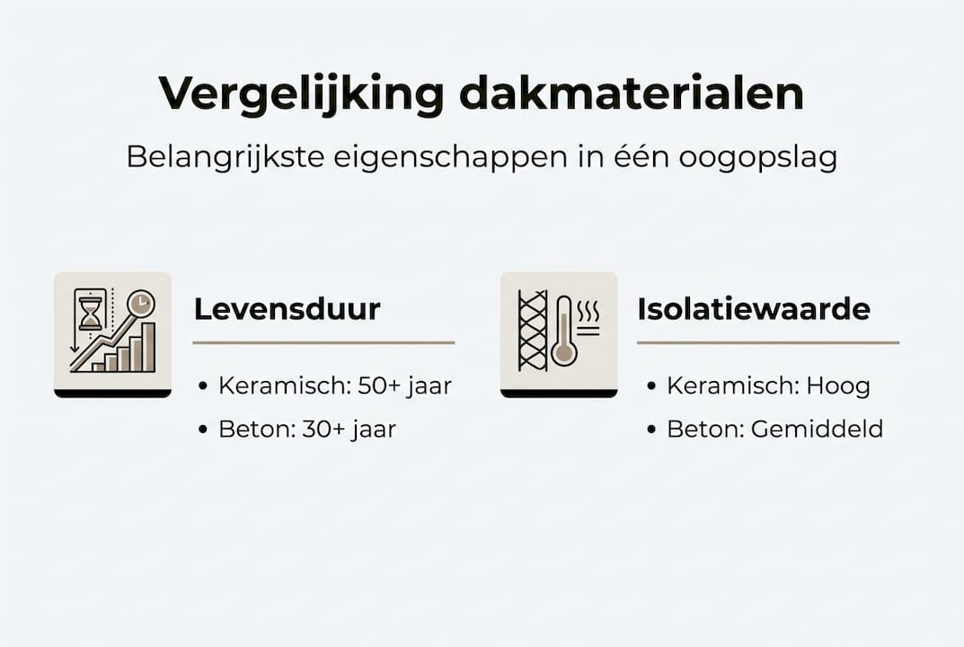 Overzicht: de voor- en nadelen van verschillende dakbedekkingen op een rij