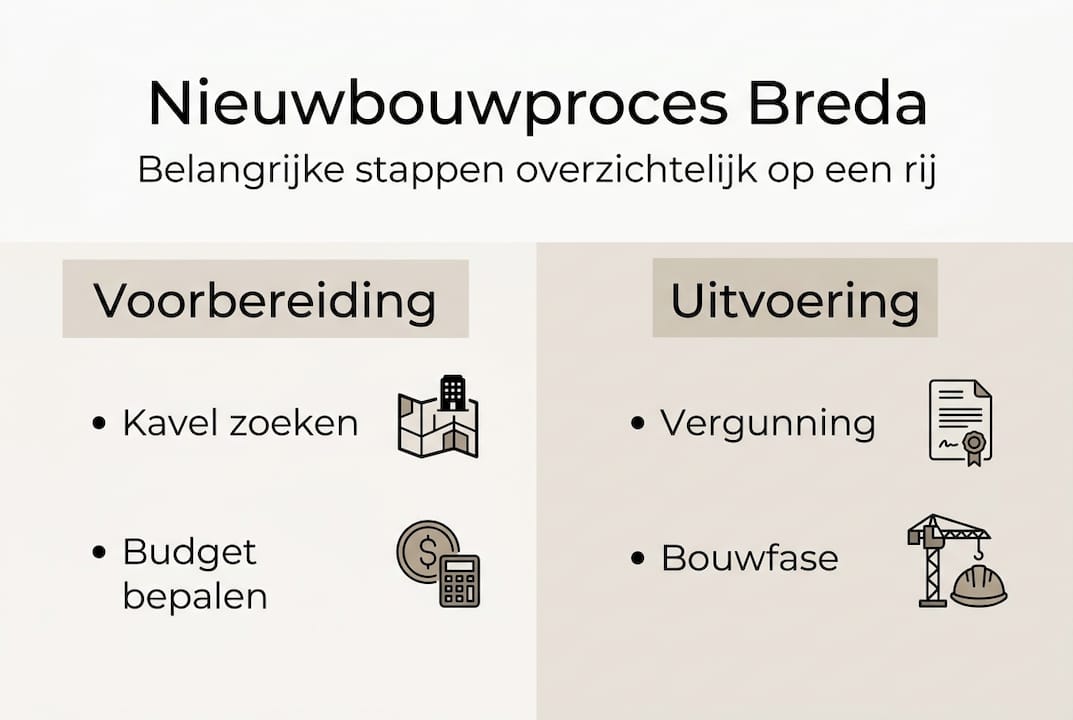 Infographic: het nieuwbouwtraject in Breda – de belangrijkste stappen op een rij