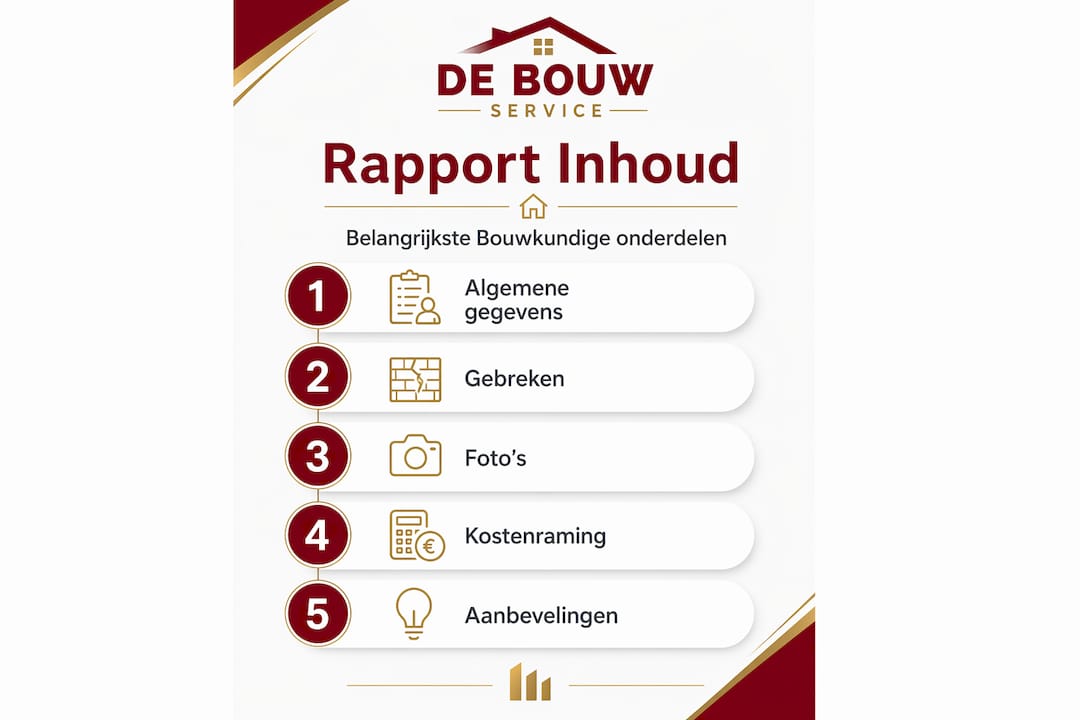 Infographic: overzicht van bouwkundige elementen en constructie