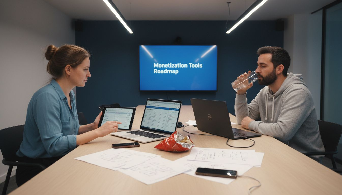 Developers discuss monetization tools in meeting