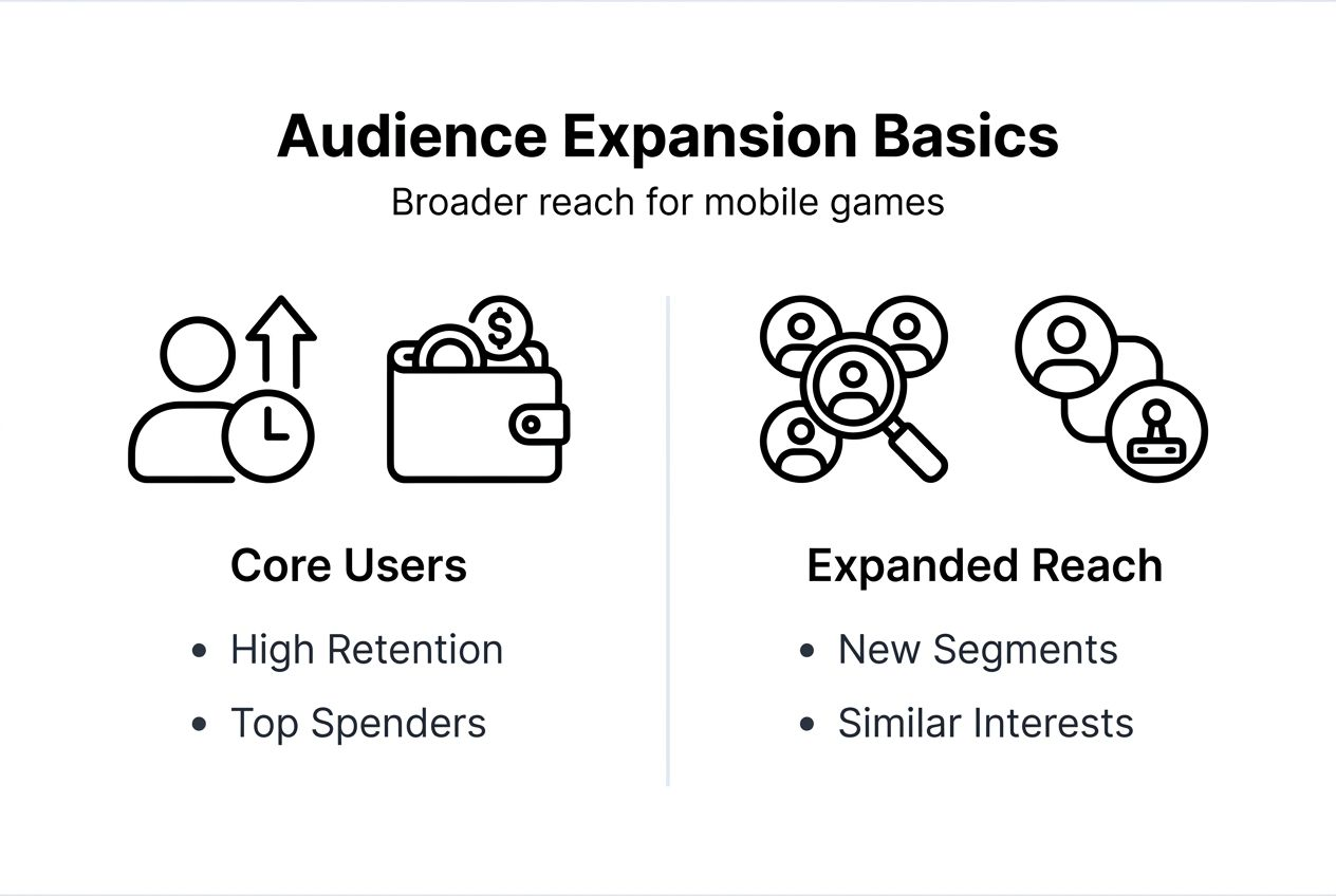Infographic on basics of audience expansion