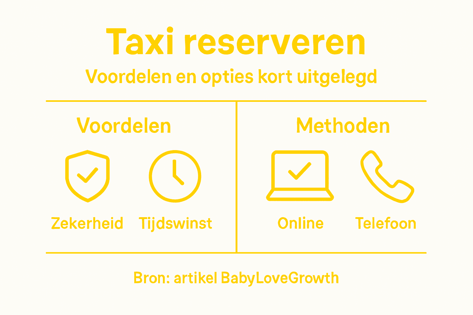 Infographic: de voordelen van een taxi boeken en hoe je dat het makkelijkst doet
