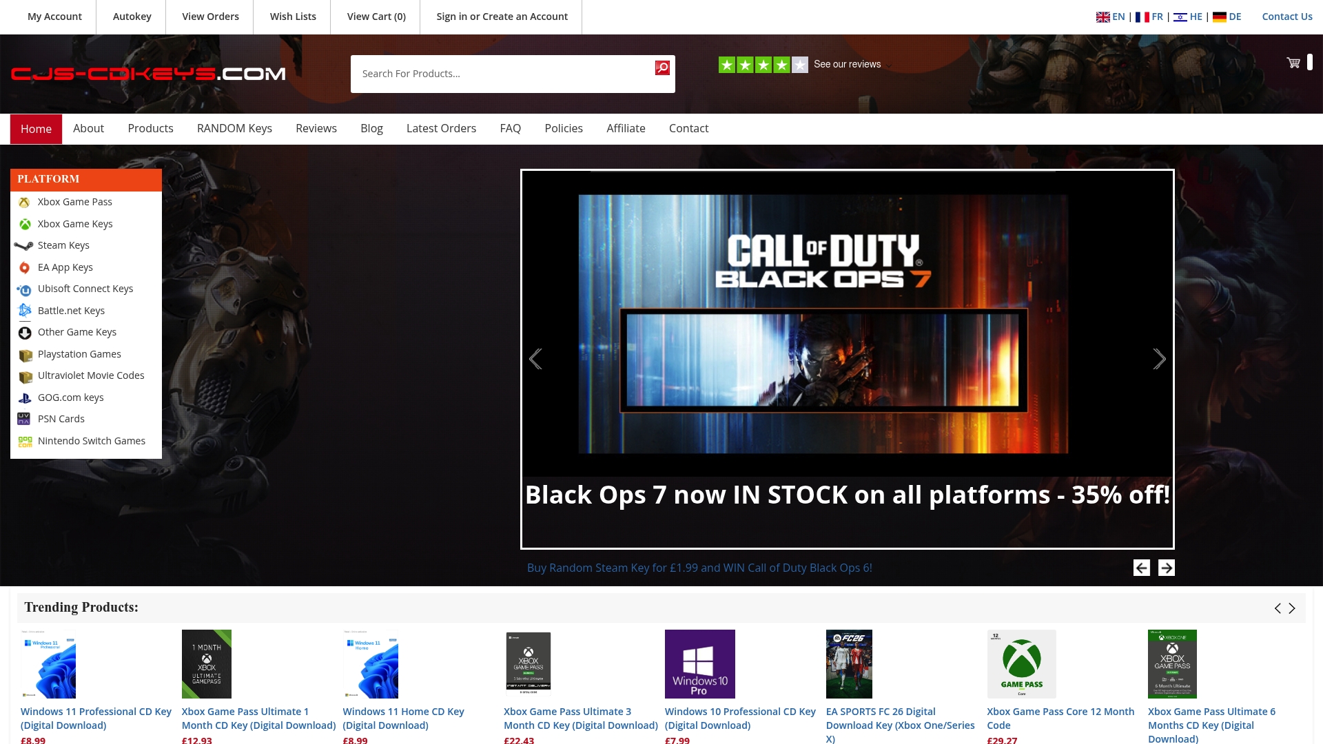 Ảnh chụp màn hình sản phẩm