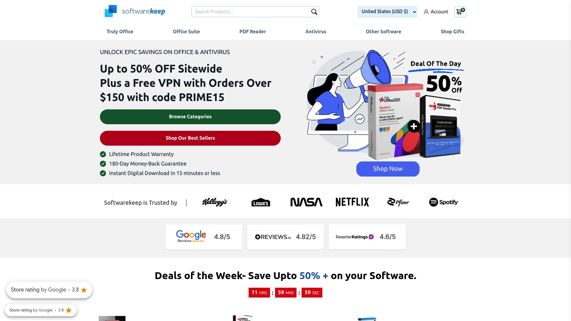 Ảnh chụp màn hình sản phẩm