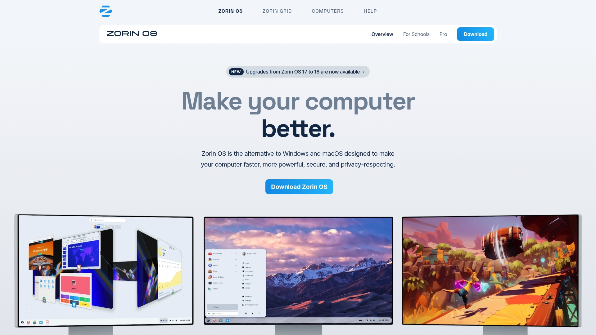 Tangkapan Layar Produk