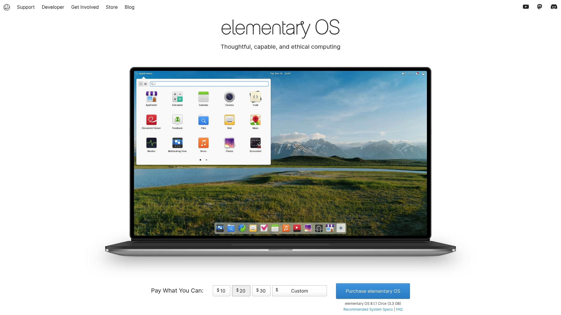 Tangkapan Layar Produk