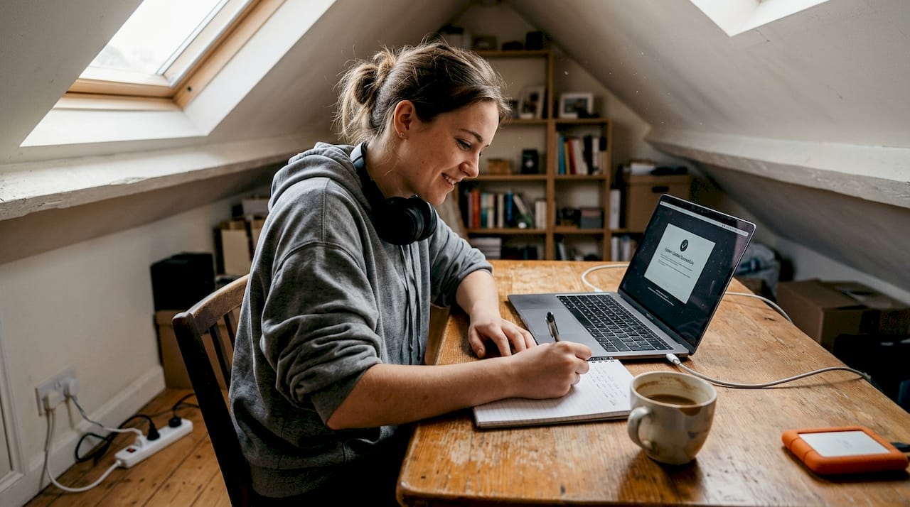 User verifying and troubleshooting OS upgrade