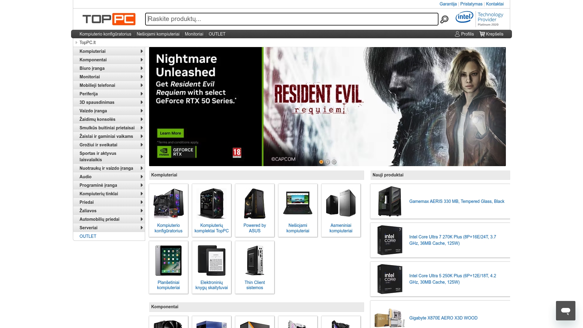 Captura de pantalla del producto