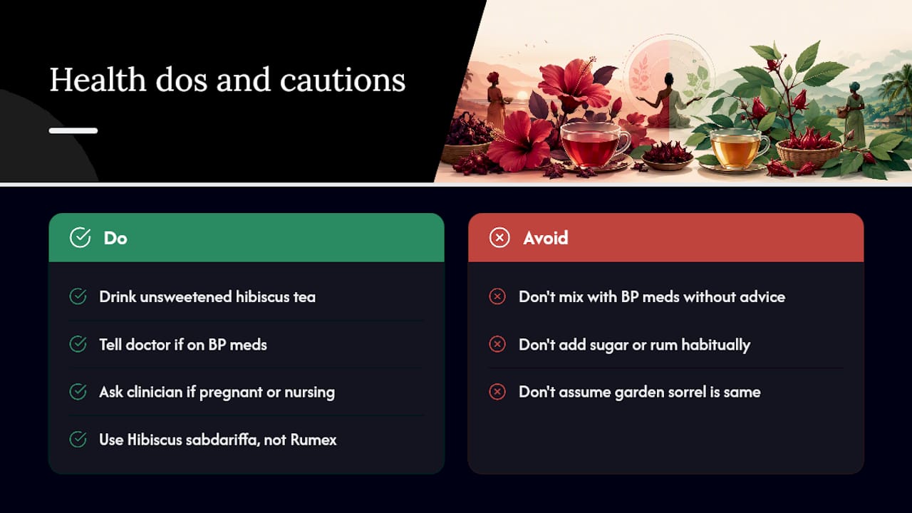 Health Benefits and Cautions Worth Knowing Before You Brew — overview diagram