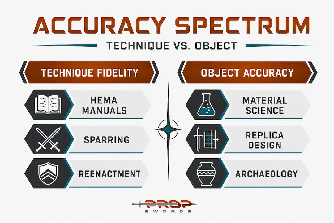 Infographic comparing technique and object perspectives