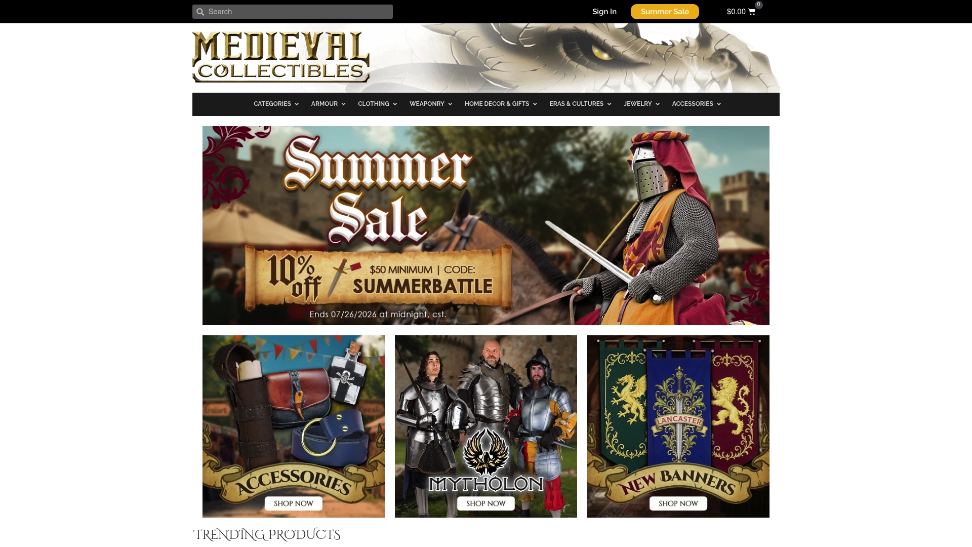 https://medievalcollectibles.com