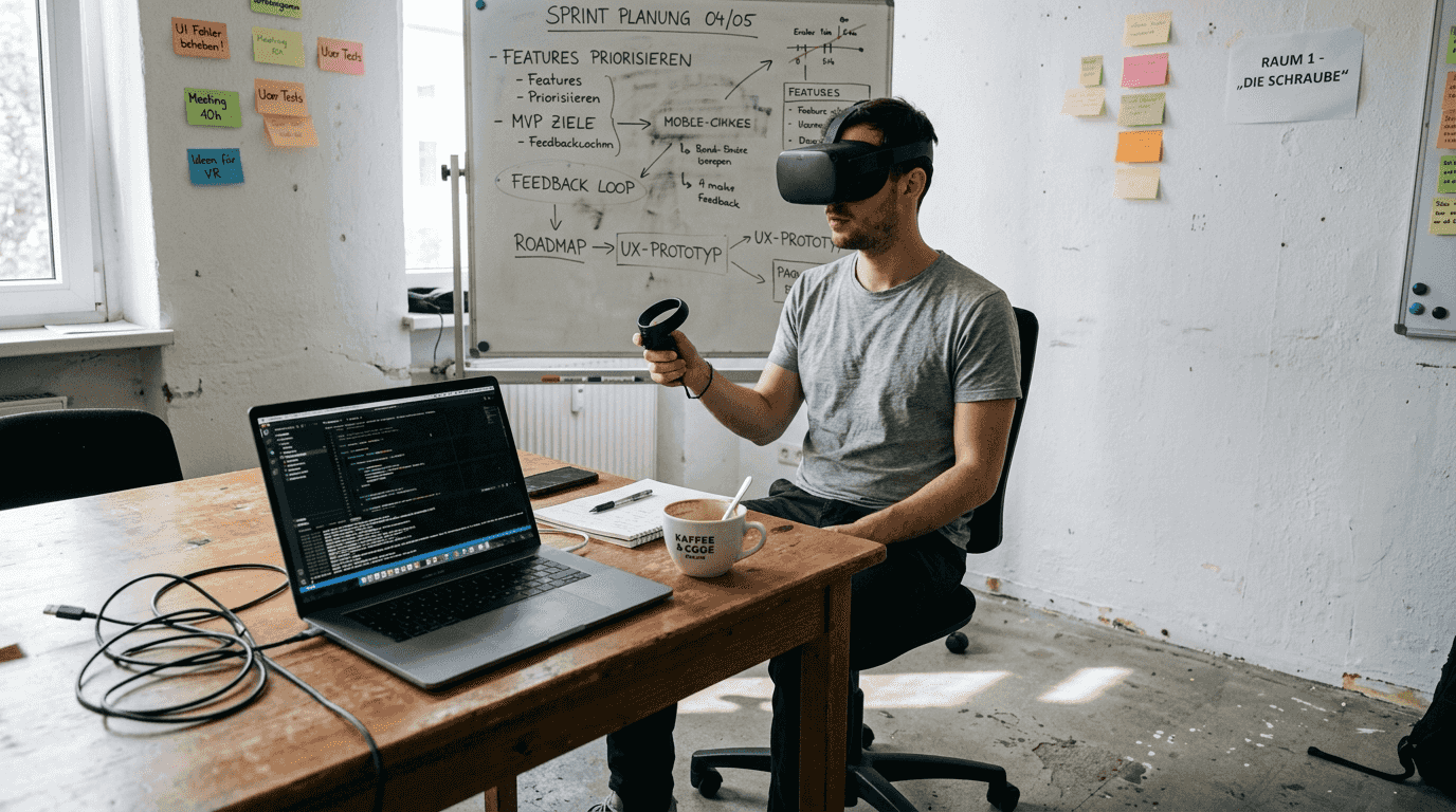 Ein Gründer eines Startups erprobt derzeit eine neue Trainingslösung, die Virtual Reality mit künstlicher Intelligenz kombiniert.