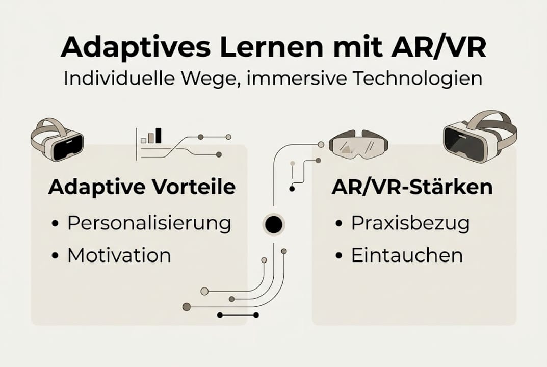 Infografik: Wie AR und VR das adaptive Lernen revolutionieren