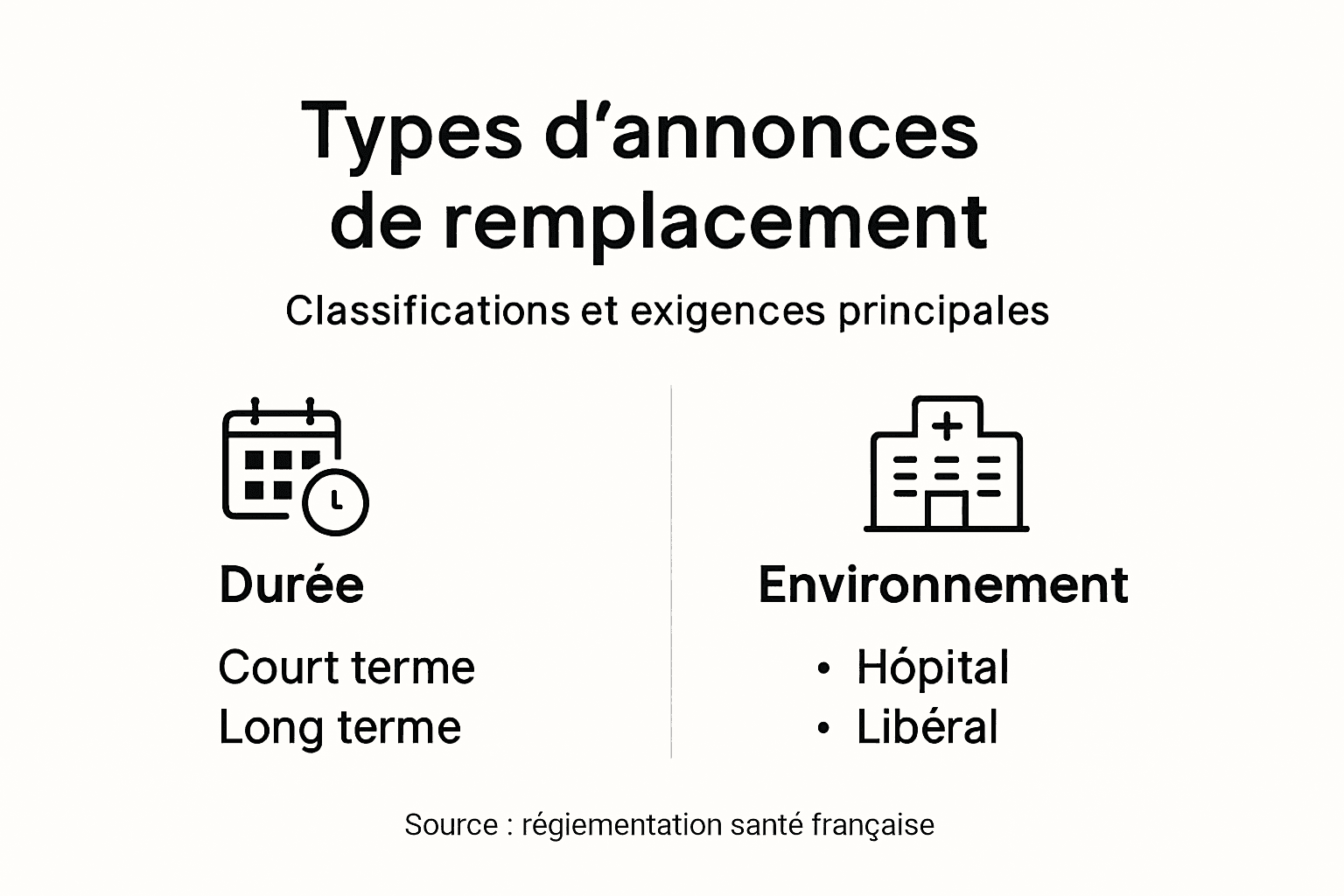 Panorama des différentes formes d’annonces de remplacement