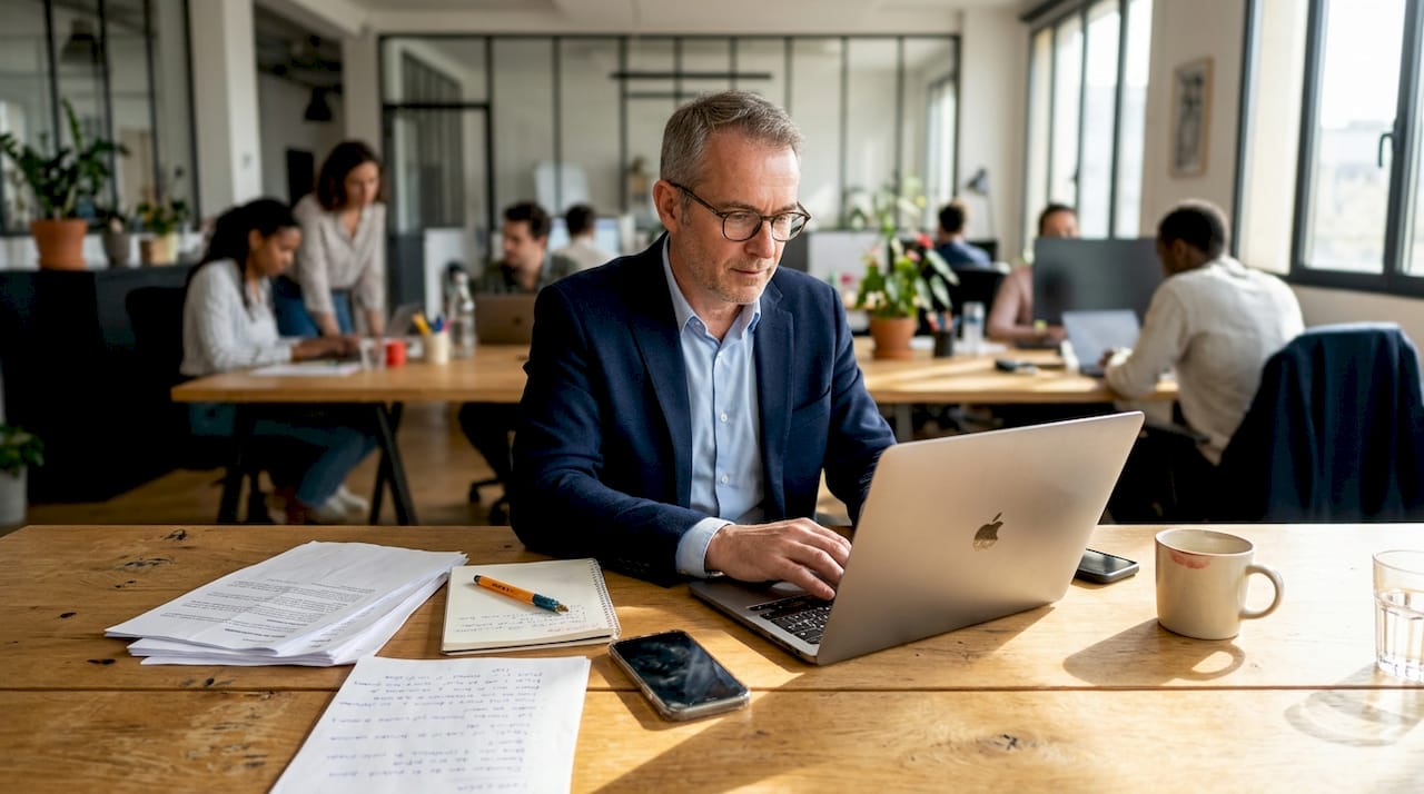 Recruteur supervisant la diffusion des annonces sur plusieurs plateformes