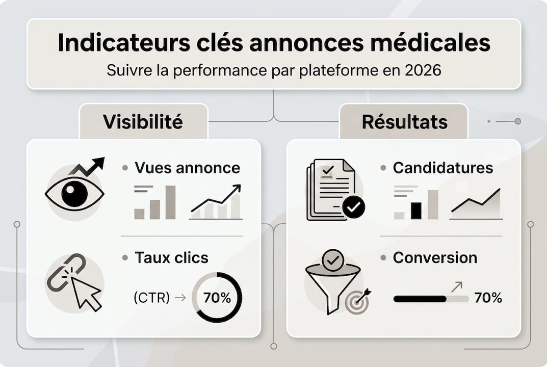 Visibilité des annonces médicales : chiffres clés en infographie