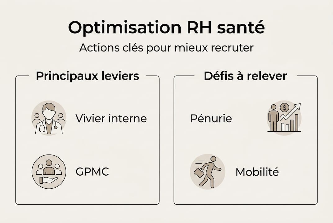 Infographie : comment optimiser la gestion des ressources humaines dans le secteur de la santé