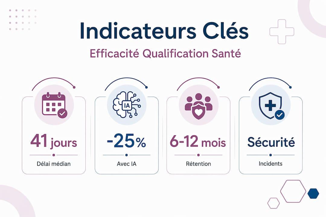 Les chiffres clés du recrutement dans le secteur de la santé en un coup d’œil