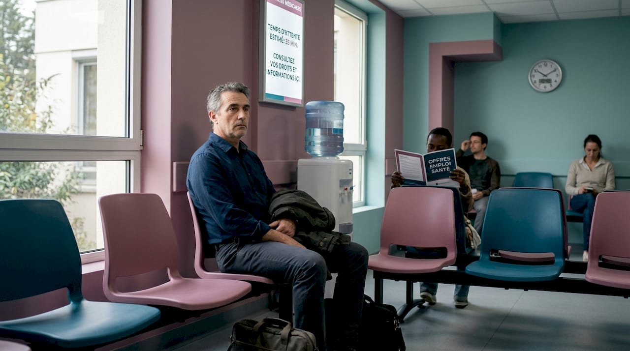 Les urgences débordent, la salle d’attente est pleine à craquer de patients.
