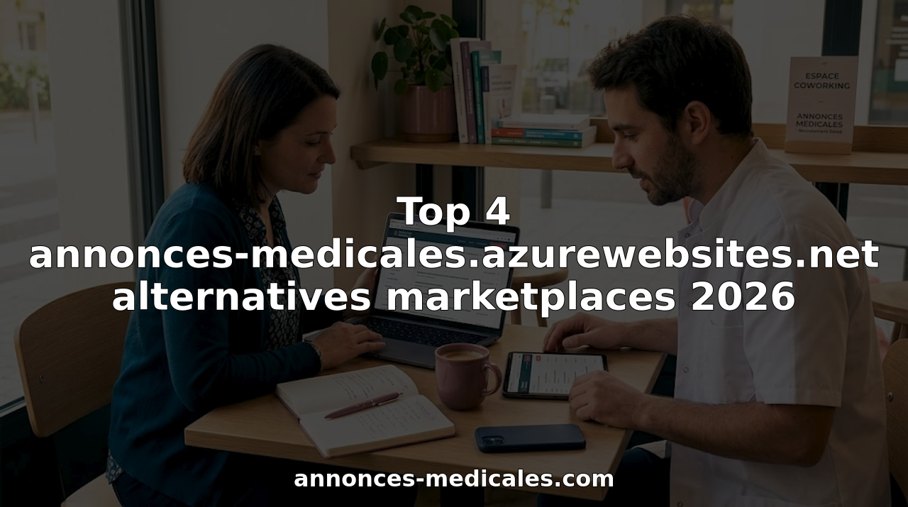 Des professionnels de santé qui consultent ensemble des offres d'emploi