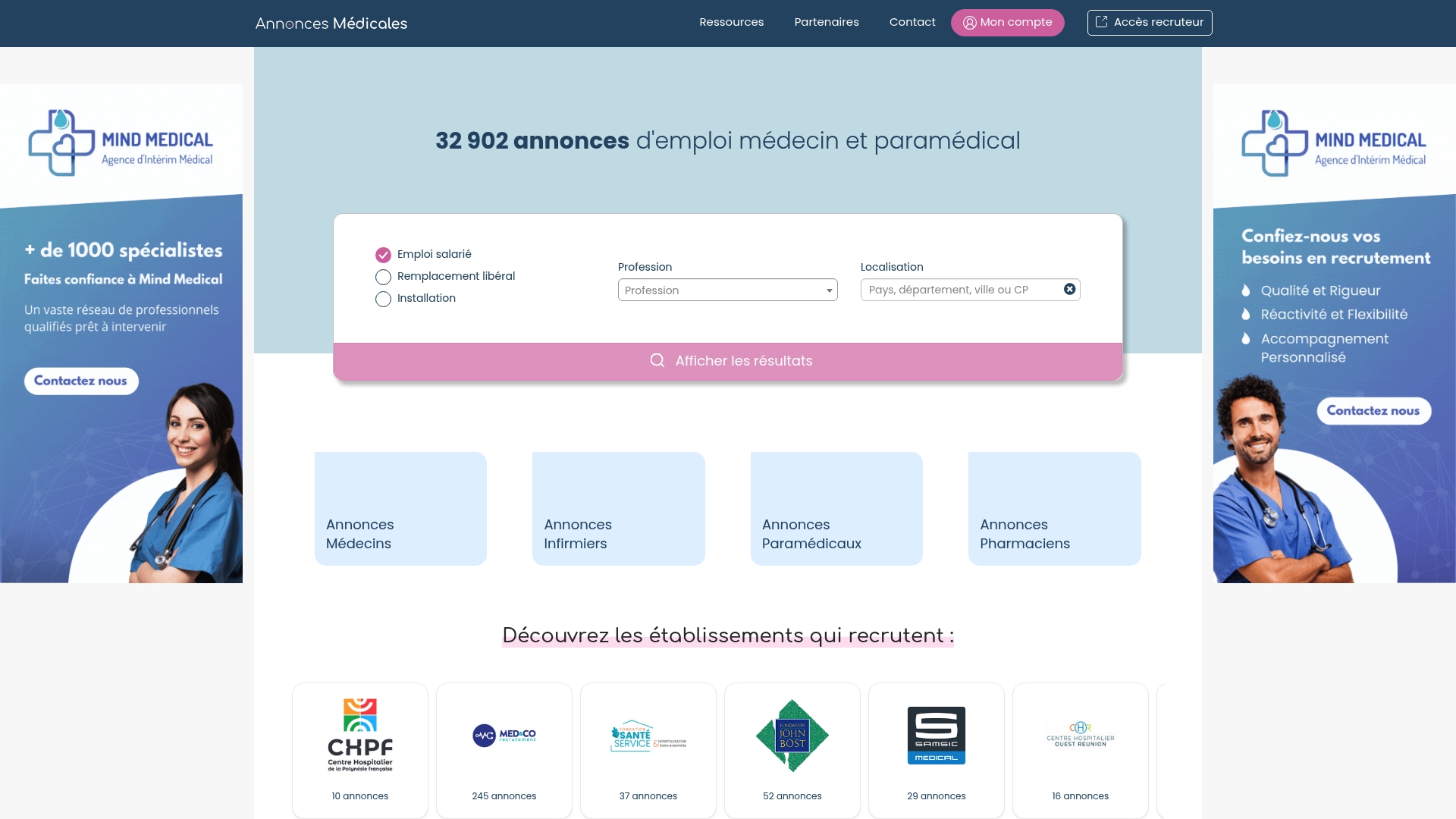 https://annonces-medicales.com