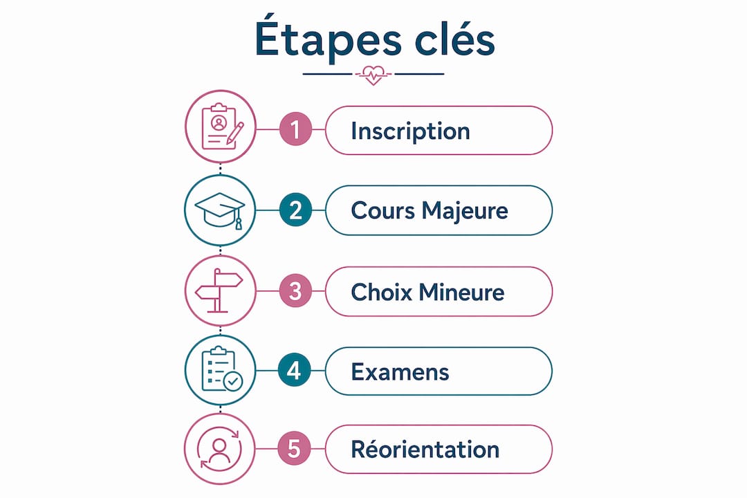Découvrez en un coup d’œil les grandes étapes du parcours de soins grâce à notre infographie.